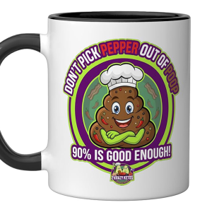 Pepper out of Poop Mug
