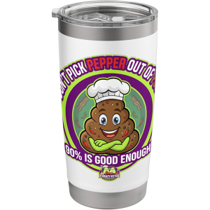Pepper out of Poop Insulated Tumbler
